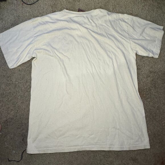 Size XL Vintage 90s Habitat Wilderness Dreamcatcher T-Shirt - Cream/Bone - Picture 3 of 3